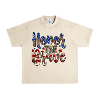 Sandshell Honor the brave Urban Heavy Tee - Neo Western