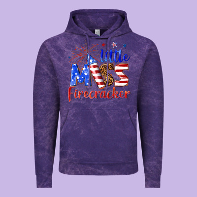 Vintage Hoodie little miss firecracker billie wilder