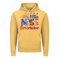 Vintage Mustard little miss firecracker billie wilder Vintage Hoodie - texasbilliewilder