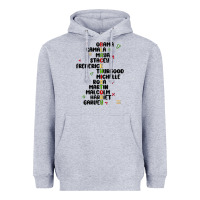 Heather Grey black history Heavyweight Hoodie - MaliasSmallBusiness