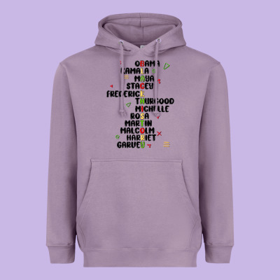 Black History Heavyweight Hoodie Designed By Maliassmallbusiness