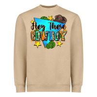 Mushroom hey there cowboy Heavyweight Sweatshirt - Zillion Design Studio