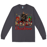 Smoke merry christmas dachshund Long Sleeve Tee - JahusDesignShop