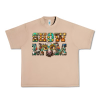 Burro show mom brown calf eye glasses Urban Heavy Tee - BarkalooDesign