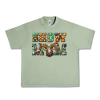 Oil Green show mom brown calf eye glasses Urban Heavy Tee - BarkalooDesign