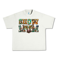 Pistachio show mom brown calf eye glasses Urban Heavy Tee - BarkalooDesign