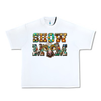 White show mom brown calf eye glasses Urban Heavy Tee - BarkalooDesign
