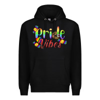 Black Pride Vibes LGBTQ Premium Hoodie - BundleAndBundleShop