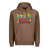 Chestnut Pride Vibes LGBTQ Premium Hoodie - BundleAndBundleShop