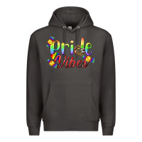 Smoke Pride Vibes LGBTQ Premium Hoodie - BundleAndBundleShop