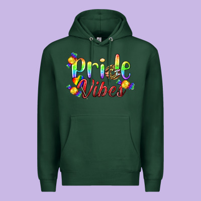 Pride Vibes Lgbtq Premium Hoodie Designed By Bundleandbundleshop