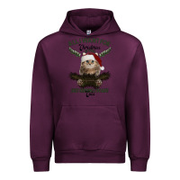 Mauve Wine All I Want For Christmas Is You Just Kidding I Want Cats Urban Hoodie - Bettercallsaul