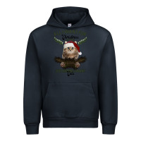 Navy All I Want For Christmas Is You Just Kidding I Want Cats Urban Hoodie - Bettercallsaul