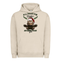 Pigment French Oak All I Want For Christmas Is You Just Kidding I Want Cats Urban Hoodie - Bettercallsaul
