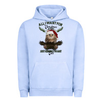 Pigment Grape Ice All I Want For Christmas Is You Just Kidding I Want Cats Urban Hoodie - Bettercallsaul