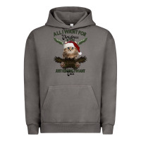 Pigment Tornado All I Want For Christmas Is You Just Kidding I Want Cats Urban Hoodie - Bettercallsaul