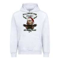 White All I Want For Christmas Is You Just Kidding I Want Cats Urban Hoodie - Bettercallsaul