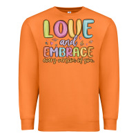 Carrot love and embrace every version of you Premium Sweatshirt - MaliasSmallBusiness