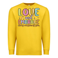 Lemon love and embrace every version of you Premium Sweatshirt - MaliasSmallBusiness