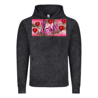 Vintage Black Valentine's Day Love Balloon Heart Balloons Vintage Hoodie - RanaPortraitStore