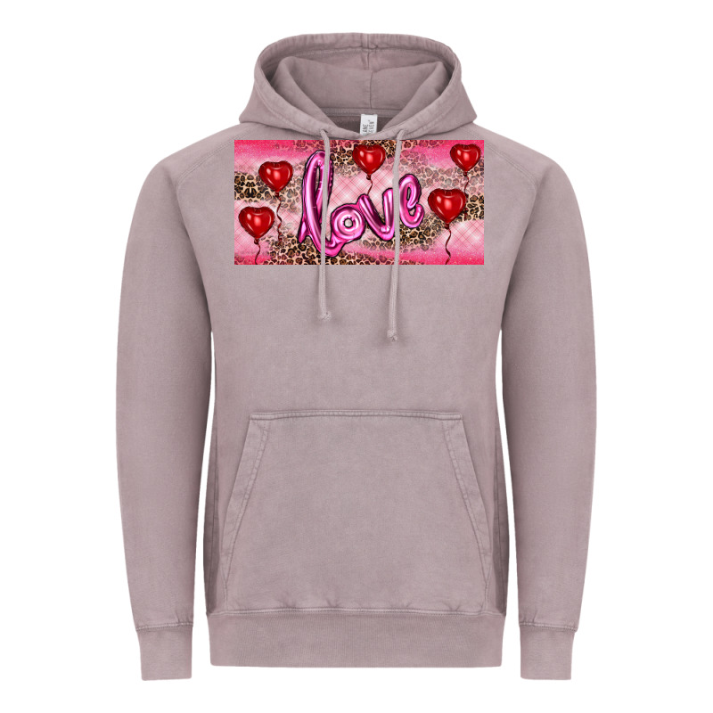 Valentine's Day Love Balloon Heart Balloons Vintage Hoodie by RanaPortraitStore | Teevron