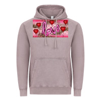 Vintage Zinc Valentine's Day Love Balloon Heart Balloons Vintage Hoodie - RanaPortraitStore