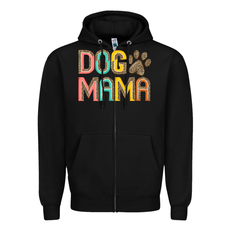 Dog Mama Zipper Hoodie by JahusDesignShop | Teevron