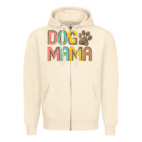 Sandshell dog mama Zipper Hoodie - JahusDesignShop