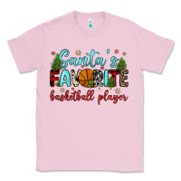 Bubblegum Pink santa s favorite basketball player Classic Tee - JahusDesignShop