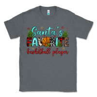 Charcoal Heather santa s favorite basketball player Classic Tee - JahusDesignShop