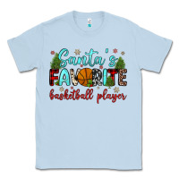 Dusty Blue santa s favorite basketball player Classic Tee - JahusDesignShop