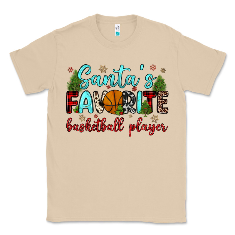 Santa S Favorite Basketball Player Classic Tee by JahusDesignShop | Teevron