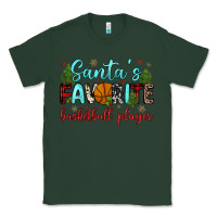 Sports Green santa s favorite basketball player Classic Tee - JahusDesignShop