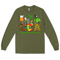 Army Green cca  countinuing care assistant juneteenth Long Sleeve Tee - AdoDesignShop