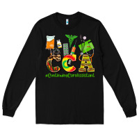 Black cca  countinuing care assistant juneteenth Long Sleeve Tee - AdoDesignShop