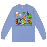 Colony Blue cca  countinuing care assistant juneteenth Long Sleeve Tee - AdoDesignShop