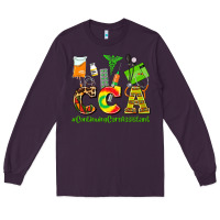 Plum cca  countinuing care assistant juneteenth Long Sleeve Tee - AdoDesignShop