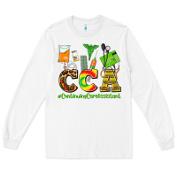 White cca  countinuing care assistant juneteenth Long Sleeve Tee - AdoDesignShop