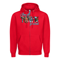 Red small town proud Zipper Hoodie - JahusDesignShop