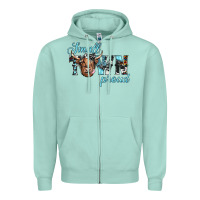 Seafoam small town proud Zipper Hoodie - JahusDesignShop