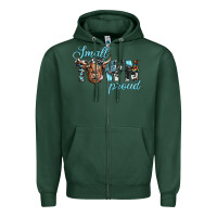 Sports Green small town proud Zipper Hoodie - JahusDesignShop
