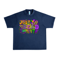 Navy just bead it Urban Heavy Tee - FaDigitalArtStudio