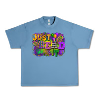Pebble Blue just bead it Urban Heavy Tee - FaDigitalArtStudio