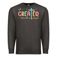 Smoke created with a purpose Premium Sweatshirt - MaliasSmallBusiness