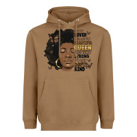 Toasted Coconut afro woman smart loved powerful Heavyweight Hoodie - MaliasSmallBusiness