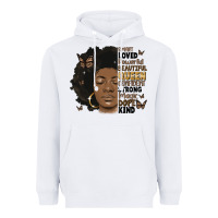 White afro woman smart loved powerful Heavyweight Hoodie - MaliasSmallBusiness