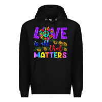 Black Love İs All That Matters Premium Hoodie - BundleAndBundleShop