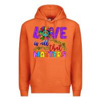 Carrot Love İs All That Matters Premium Hoodie - BundleAndBundleShop