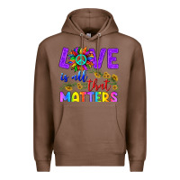 Chestnut Love İs All That Matters Premium Hoodie - BundleAndBundleShop
