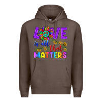 Coffee Love İs All That Matters Premium Hoodie - BundleAndBundleShop